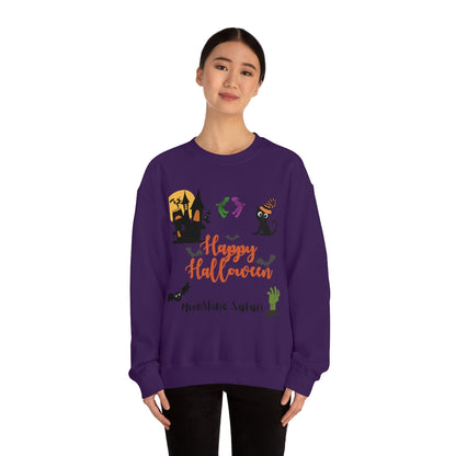 MoonShine Safari Halloween Unisex Heavy Blend™ Crewneck Sweatshirt