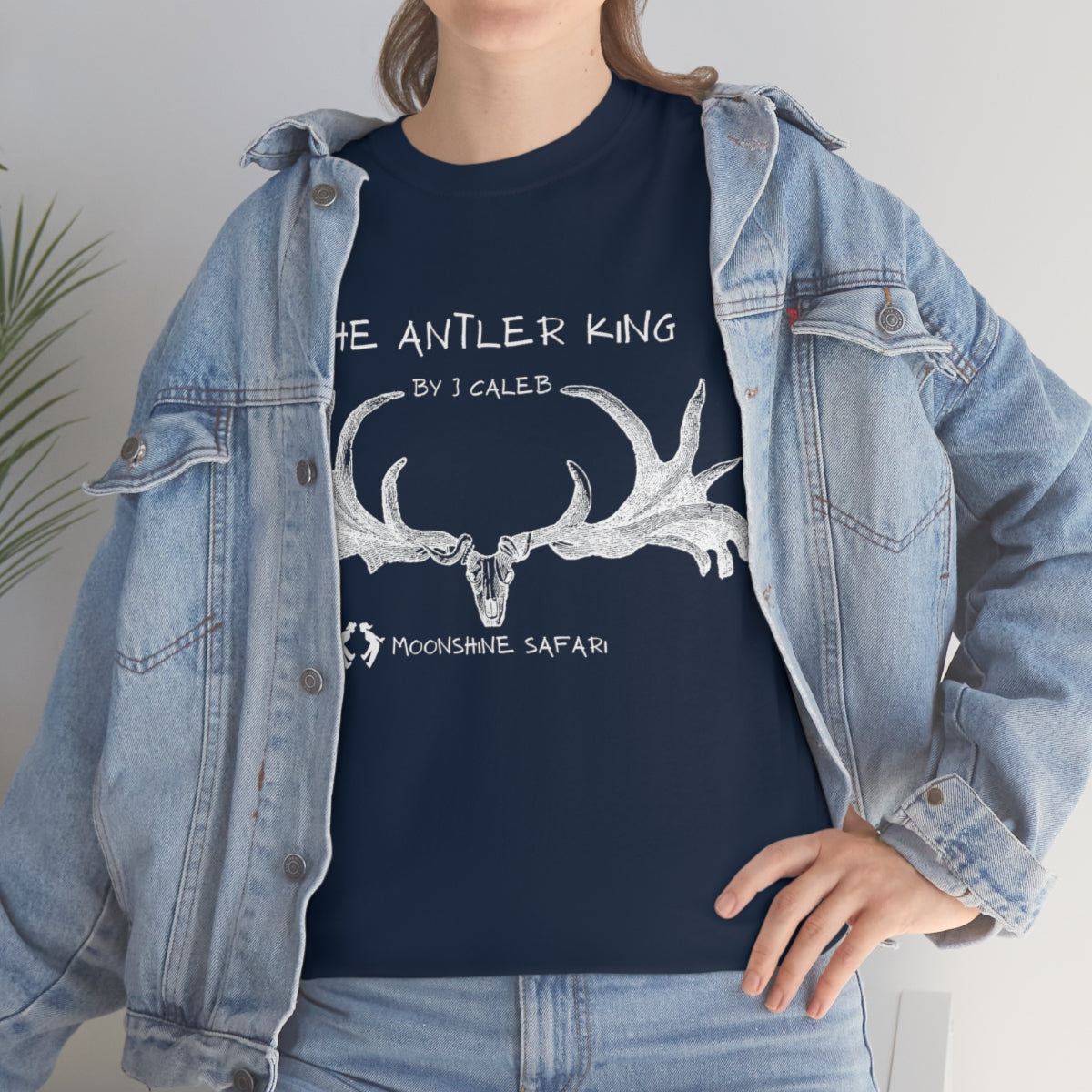 Antler King by J Caleb Unisex Heavy Cotton Tee