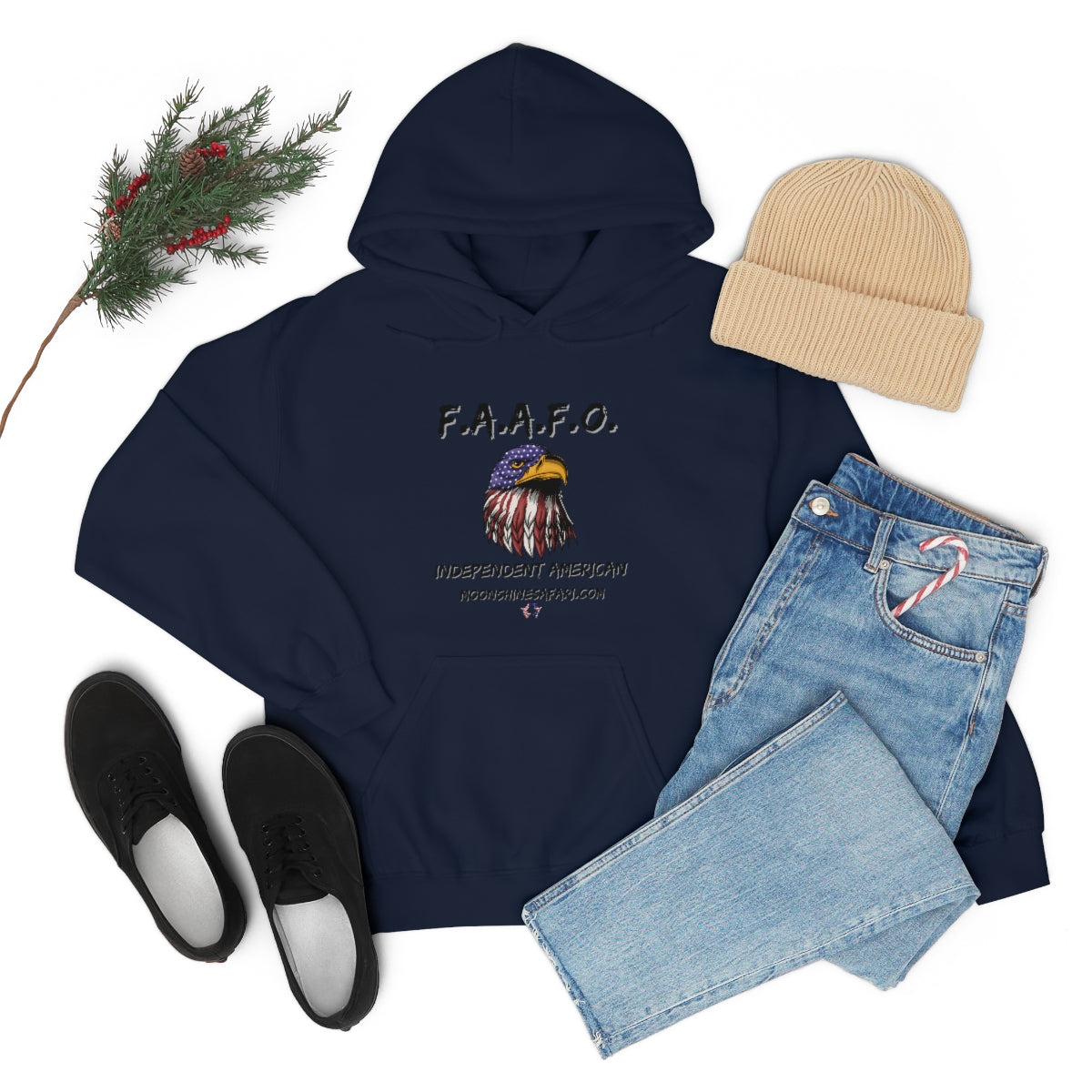 MoonShine Safari F.A.A.F.O. Unisex Heavy Blend™ Hooded Sweatshirt