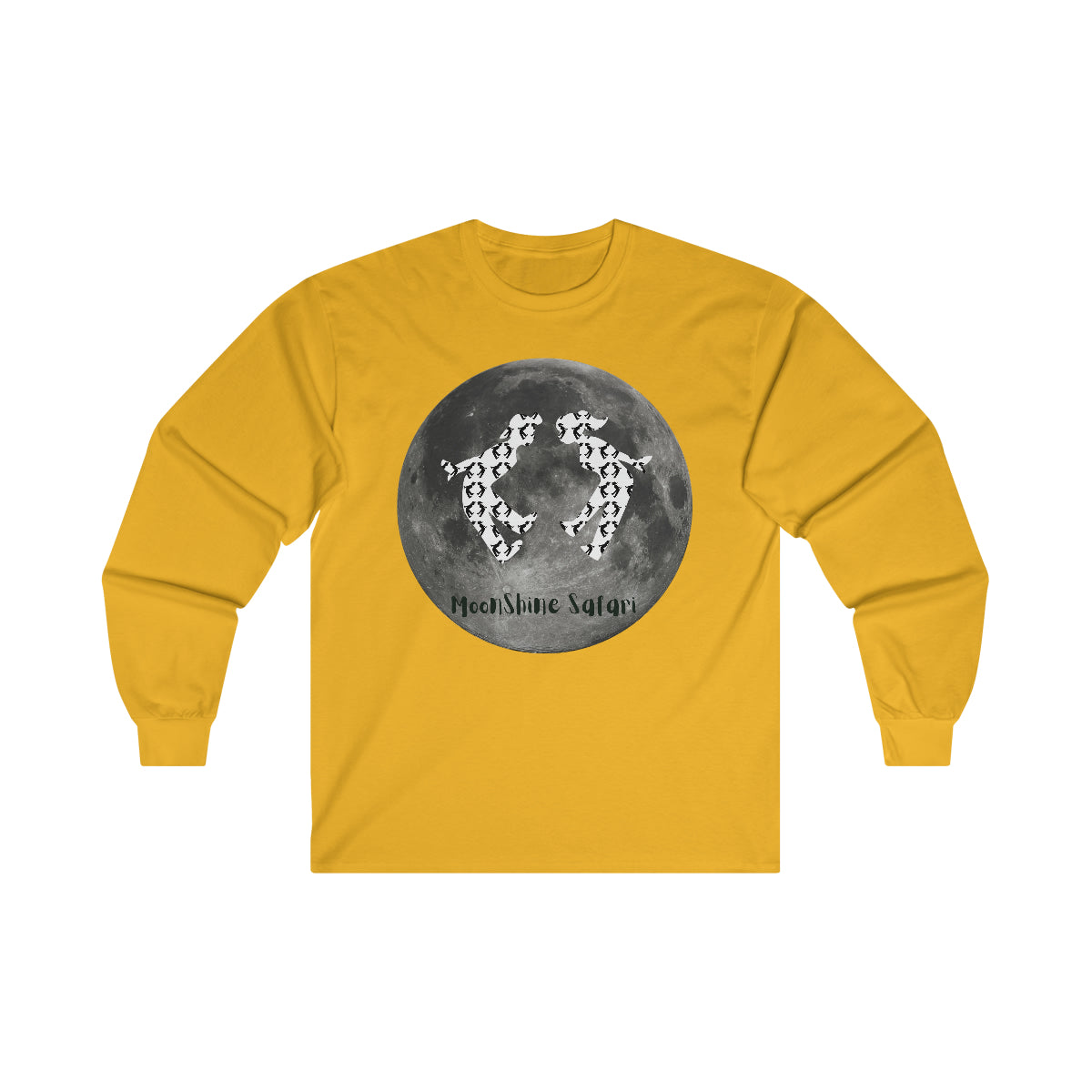 MoonShine Safari Full Moon Ultra Cotton Long Sleeve Tee