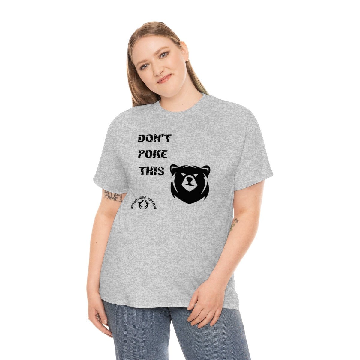 MoonShine Safari Dont Poke Unisex Heavy Cotton Tee