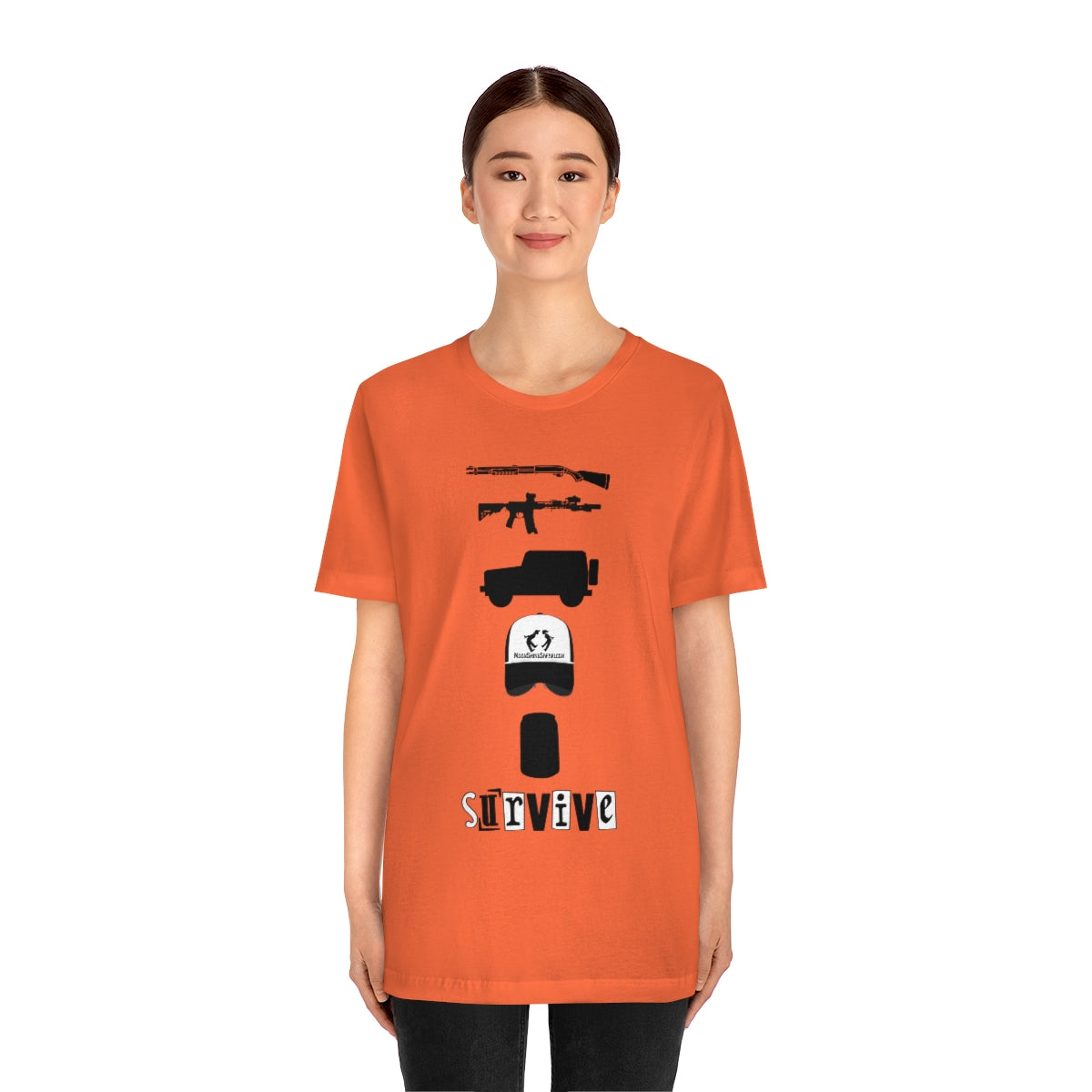 MoonShine Safari Survive Unisex Jersey Short Sleeve Tee