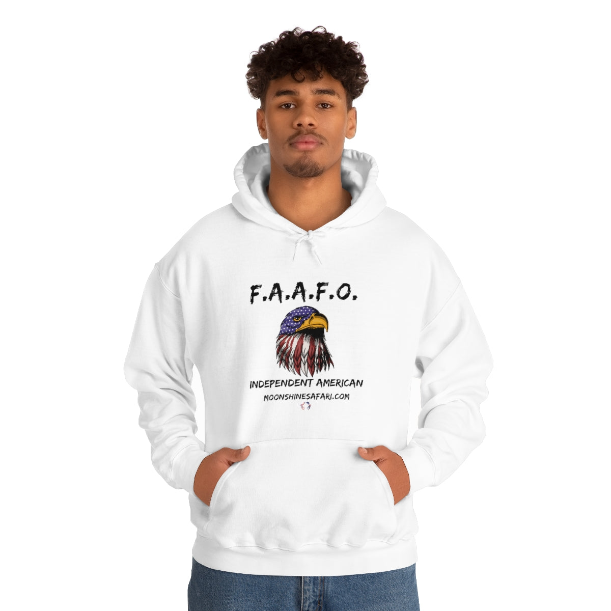 MoonShine Safari F.A.A.F.O. Unisex Heavy Blend™ Hooded Sweatshirt