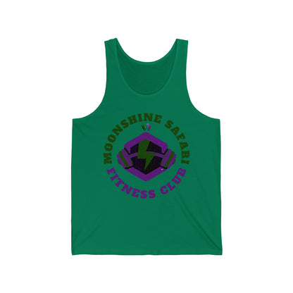 MoonShine Safari Fitness Center Unisex Jersey Tank