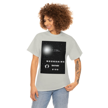 MoonShine Safari Spaceship Unisex Heavy Cotton Tee