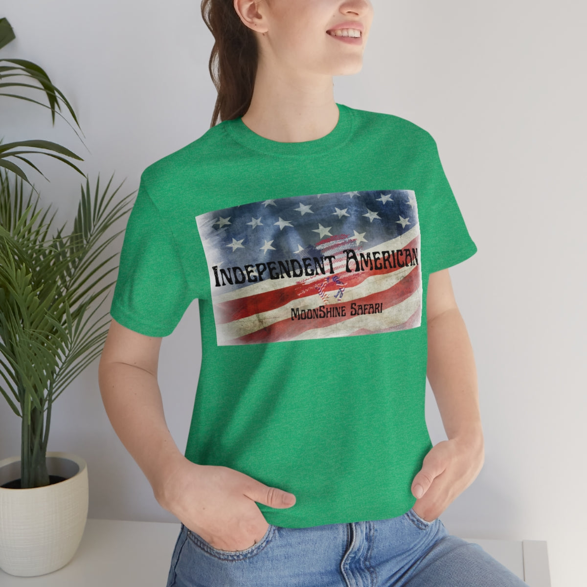 MoonShine Safari Independent American Unisex Jersey Short Sleeve Tee