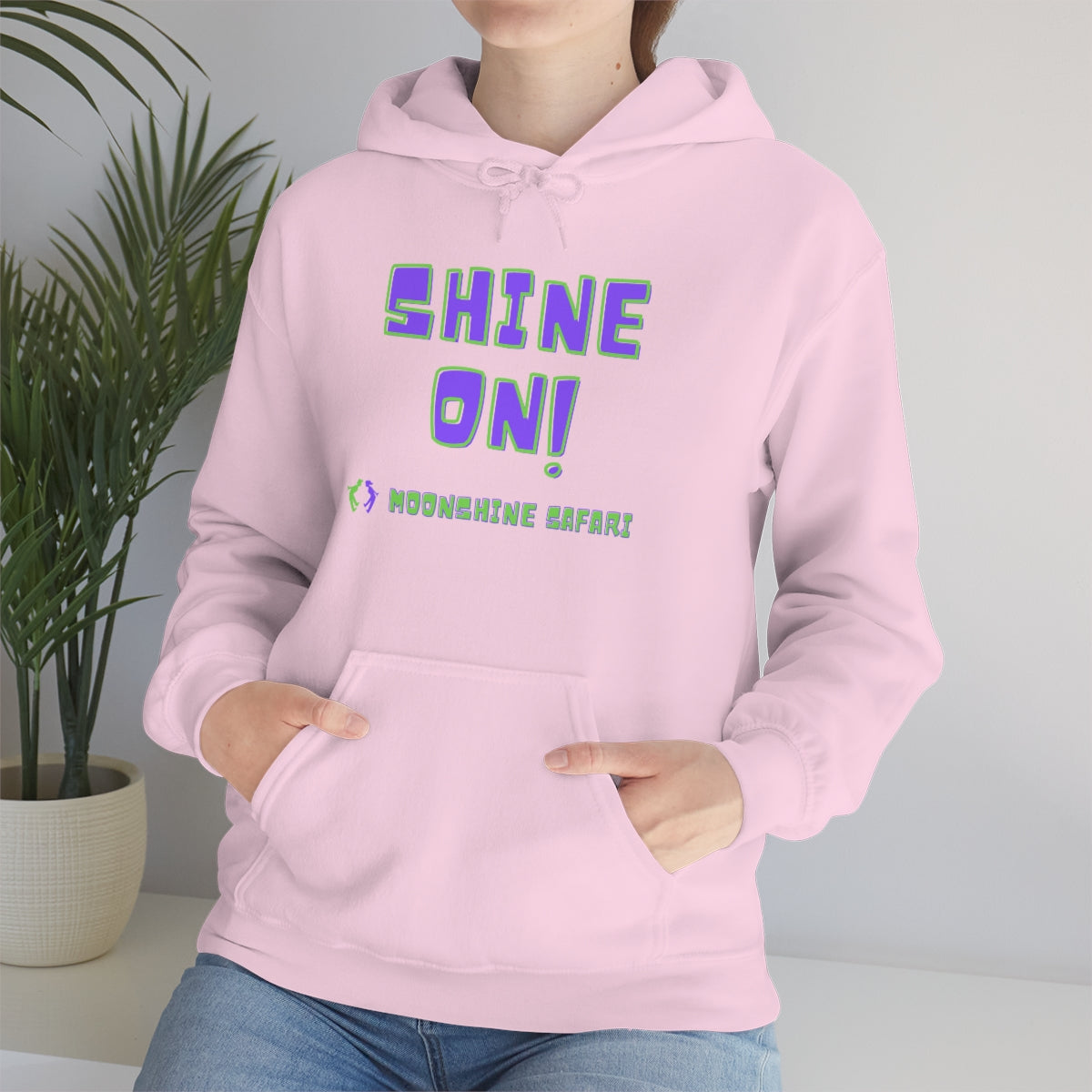 MoonShine Safari Shine On Unisex Heavy Blend™ Hooded Sweatshirt