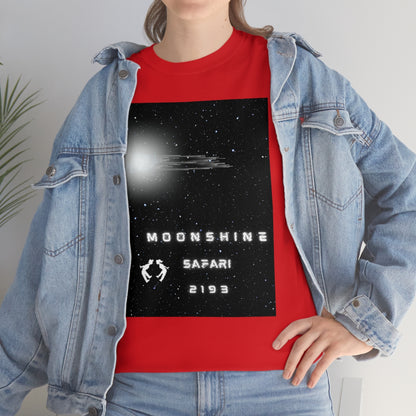 MoonShine Safari Spaceship Unisex Heavy Cotton Tee