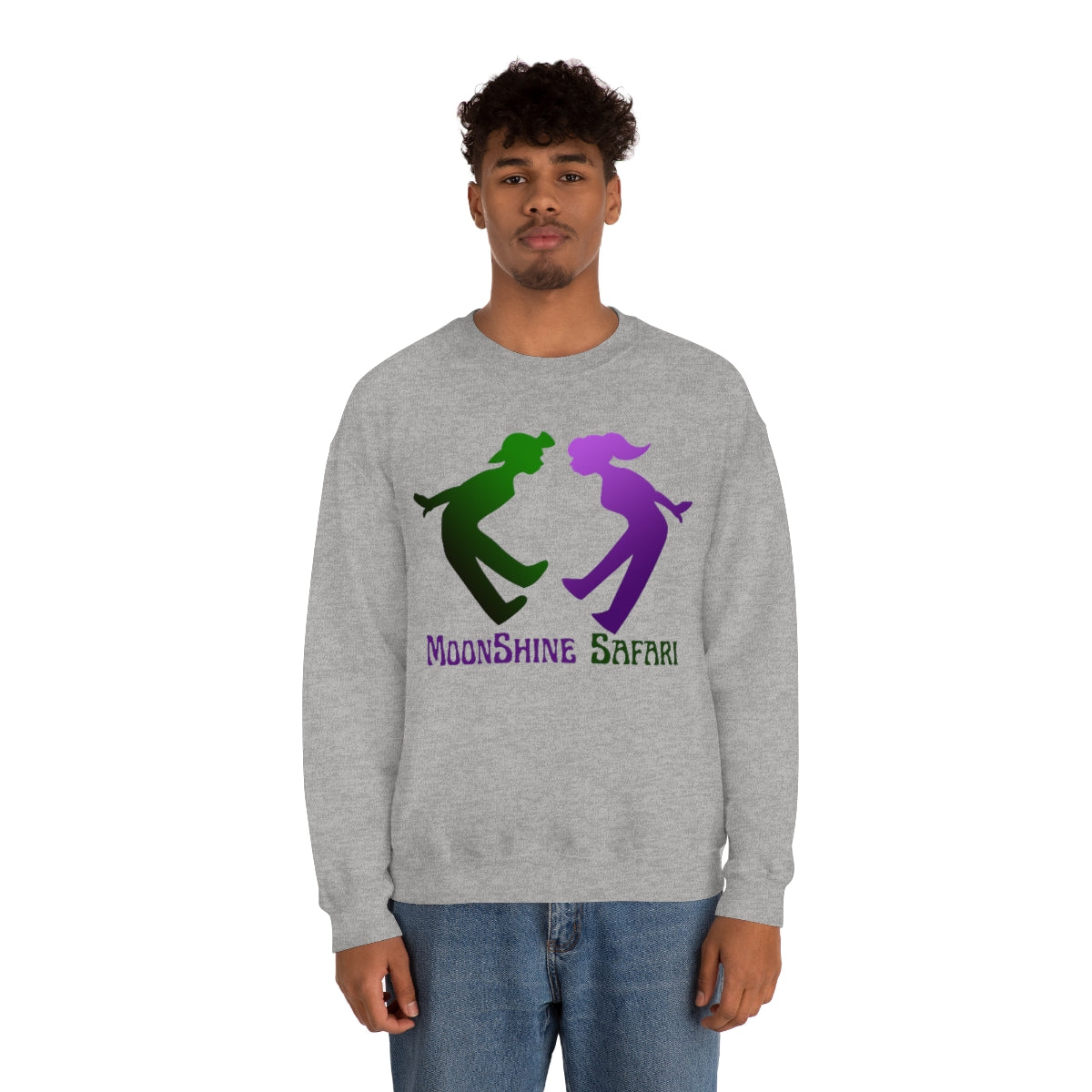 MoonShine Safari OG Unisex Heavy Blend™ Crewneck Sweatshirt