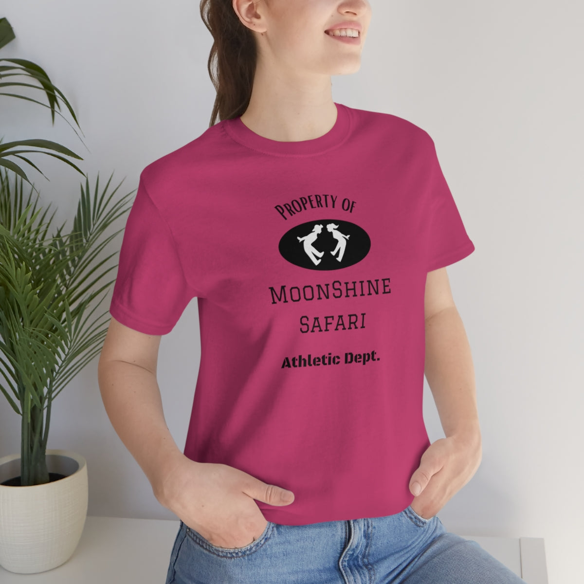 MoonShine Safari Athletic Dept Unisex Jersey Short Sleeve Tee