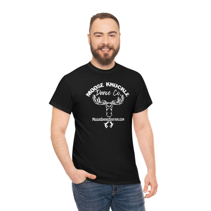 MoonShine Safari Moose Knuckle Dance Co Unisex Heavy Cotton Tee