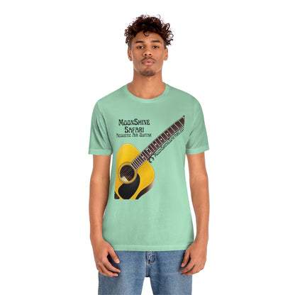 MoonShine Safari Air Acoustic Guitar Unisex Jersey Short Sleeve Tee