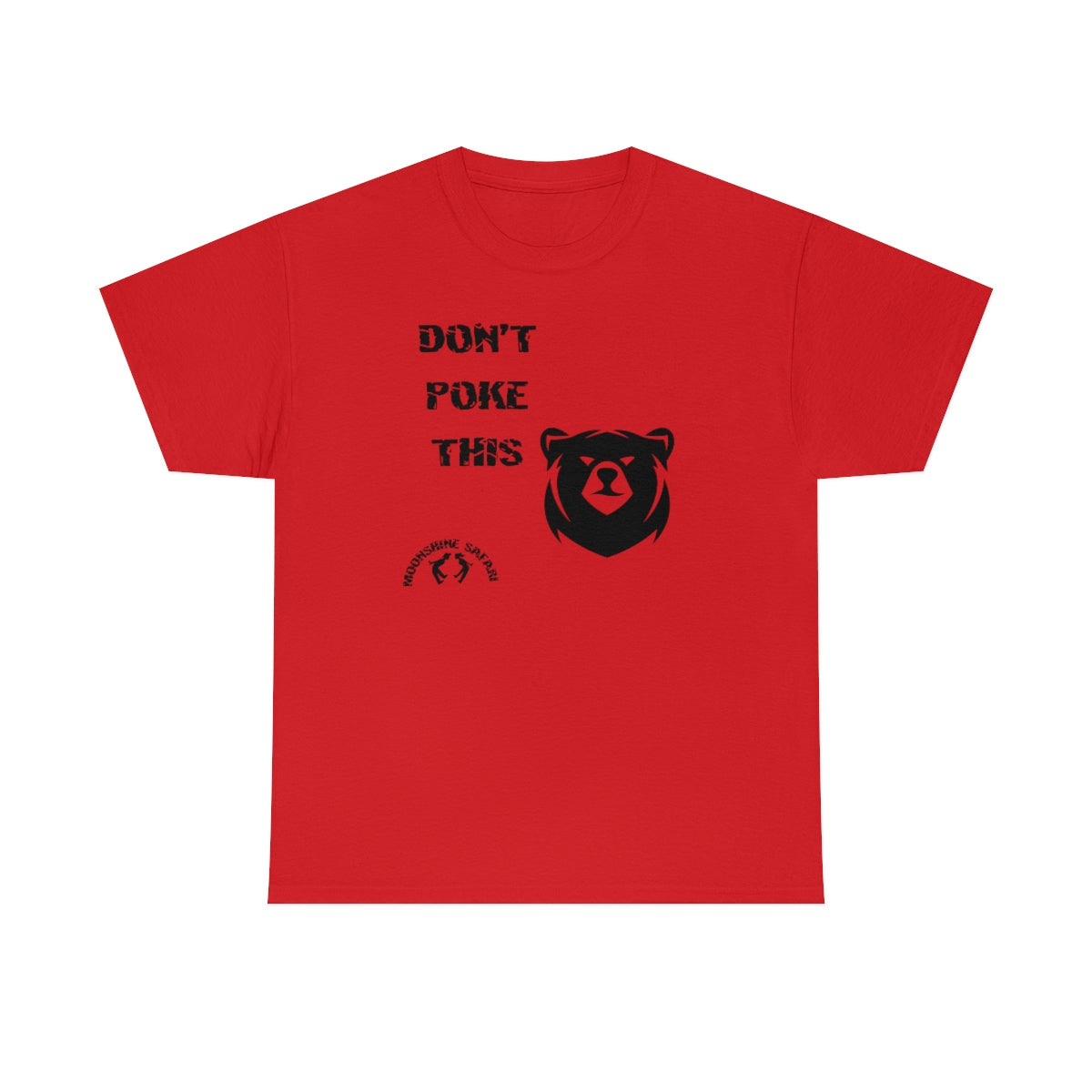 MoonShine Safari Dont Poke Unisex Heavy Cotton Tee