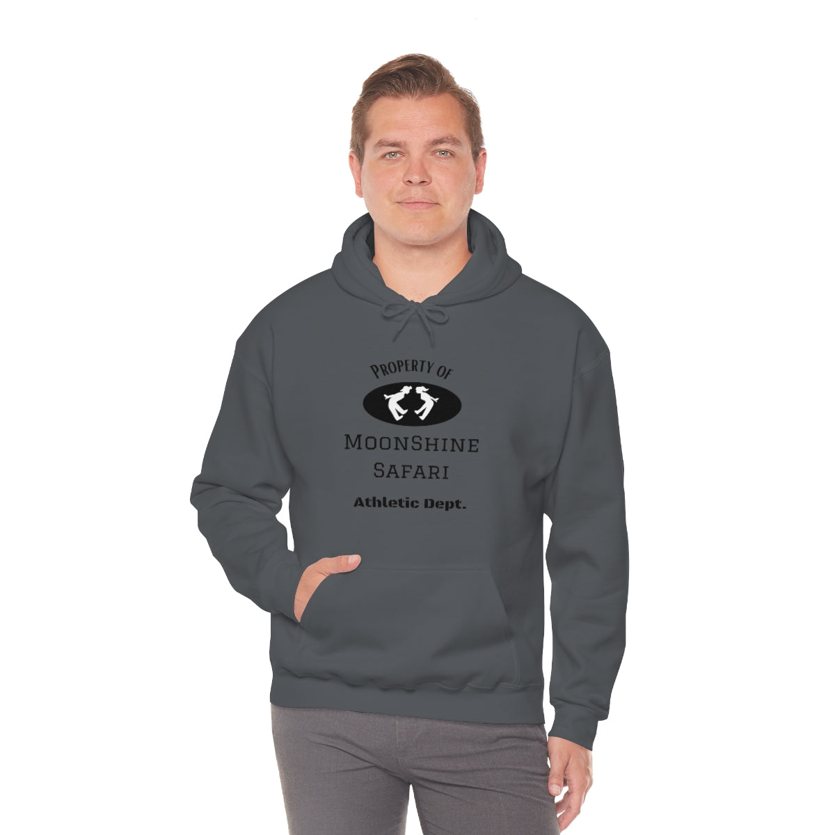 MoonShine Safari athletic Dept Unisex Heavy Blend™ Hooded Sweatshirt