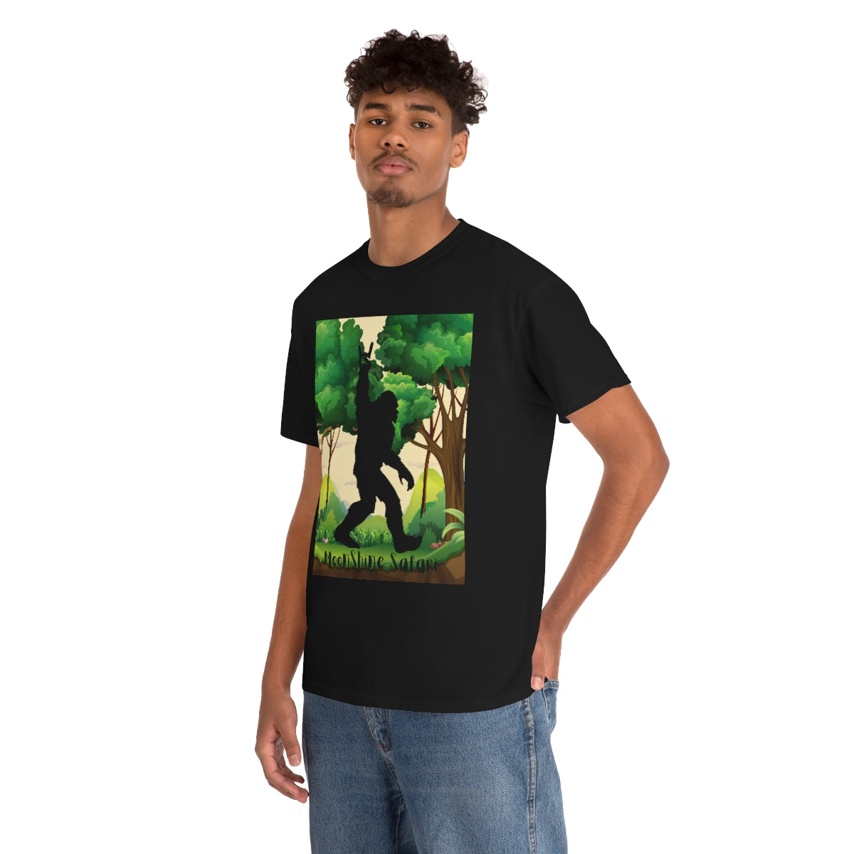 MoonShine Safari Squatch Unisex Heavy Cotton Tee