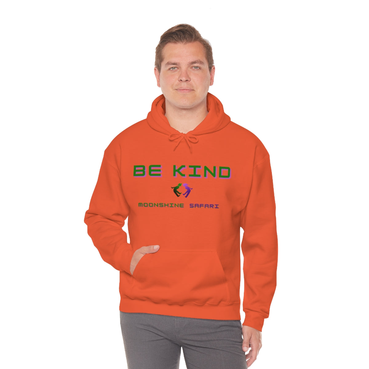 MoonShine Safari Be Kind Unisex Heavy Blend™ Hooded Sweatshirt