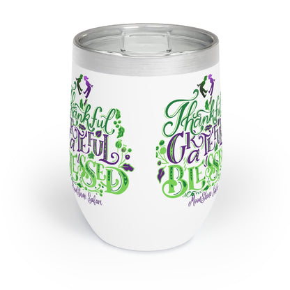 MoonSHine Safari Grateful Chill Wine Tumbler