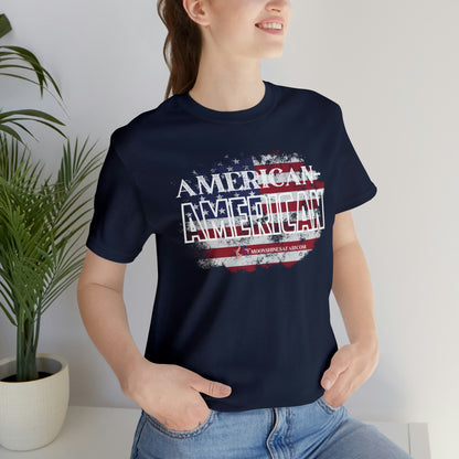 MoonShine Safari American-American Unisex Jersey Short Sleeve Tee