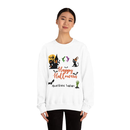 MoonShine Safari Halloween Unisex Heavy Blend™ Crewneck Sweatshirt