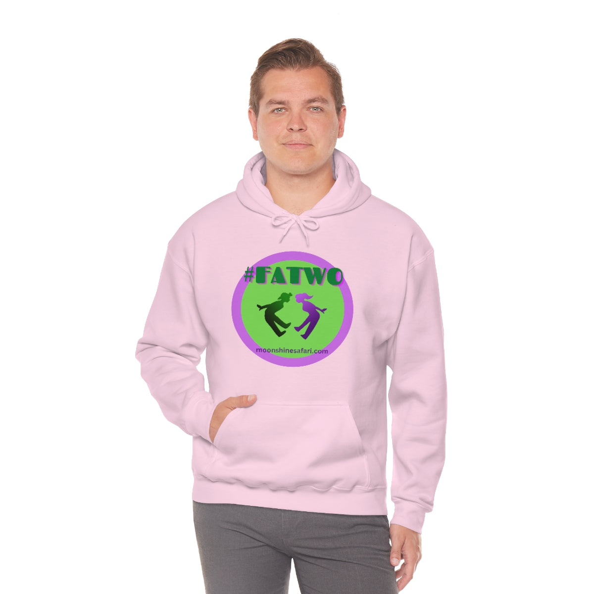 #FATWO MoonShine Safari Unisex Heavy Blend™ Hooded Sweatshirt