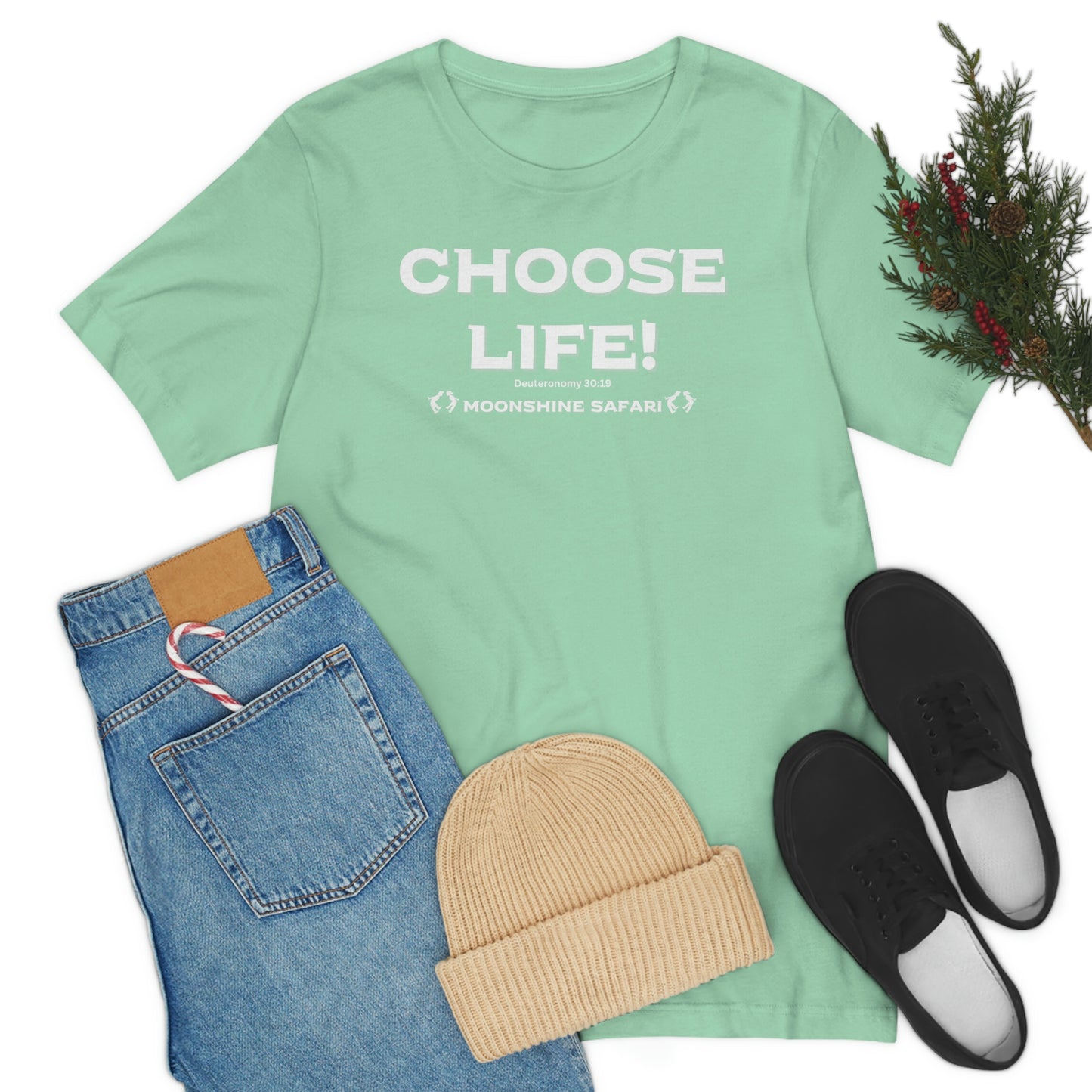 MoonShine Safari Choose Life! Unisex Jersey Short Sleeve Tee