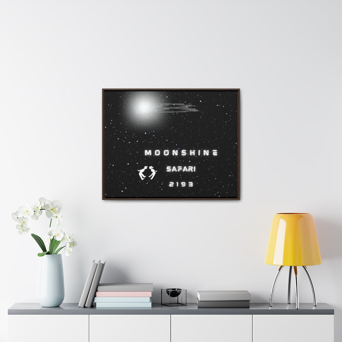 MoonShine Safari Spaceship Gallery Canvas Wraps, Horizontal Frame