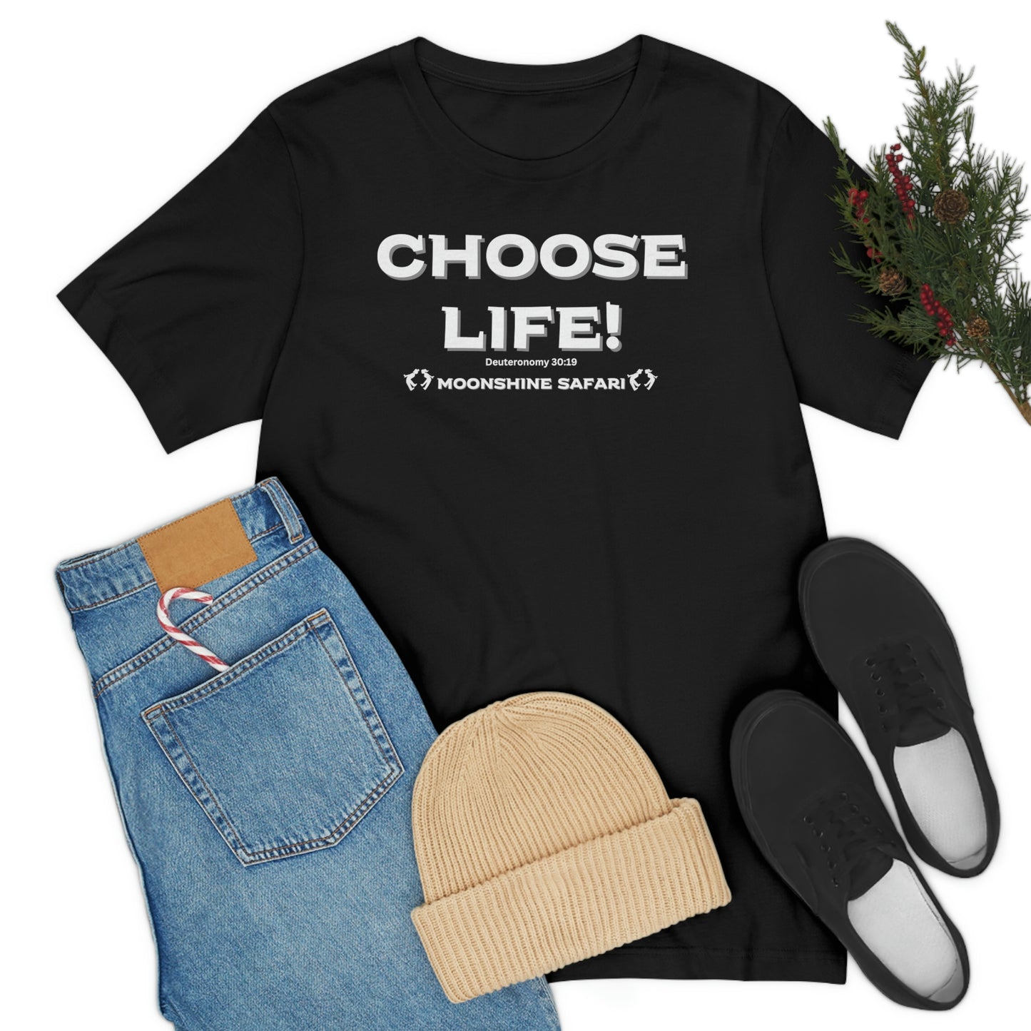 MoonShine Safari Choose Life! Unisex Jersey Short Sleeve Tee