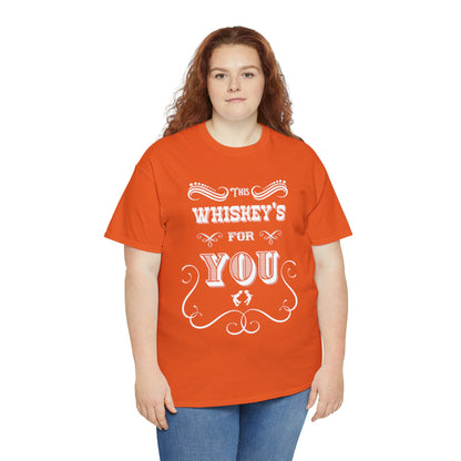 MoonShine Safari This Whiskey's For You Unisex Heavy Cotton Tee