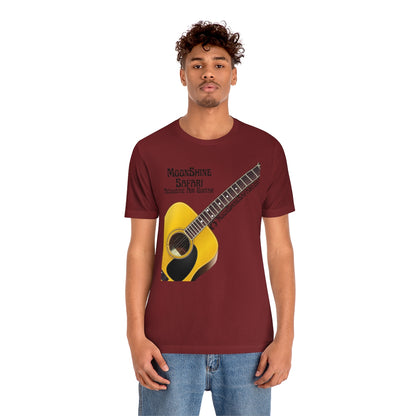 MoonShine Safari Air Acoustic Guitar Unisex Jersey Short Sleeve Tee