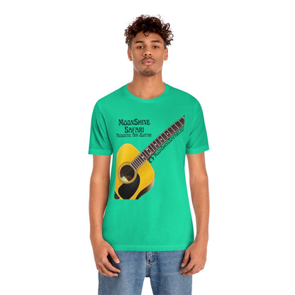 MoonShine Safari Air Acoustic Guitar Unisex Jersey Short Sleeve Tee