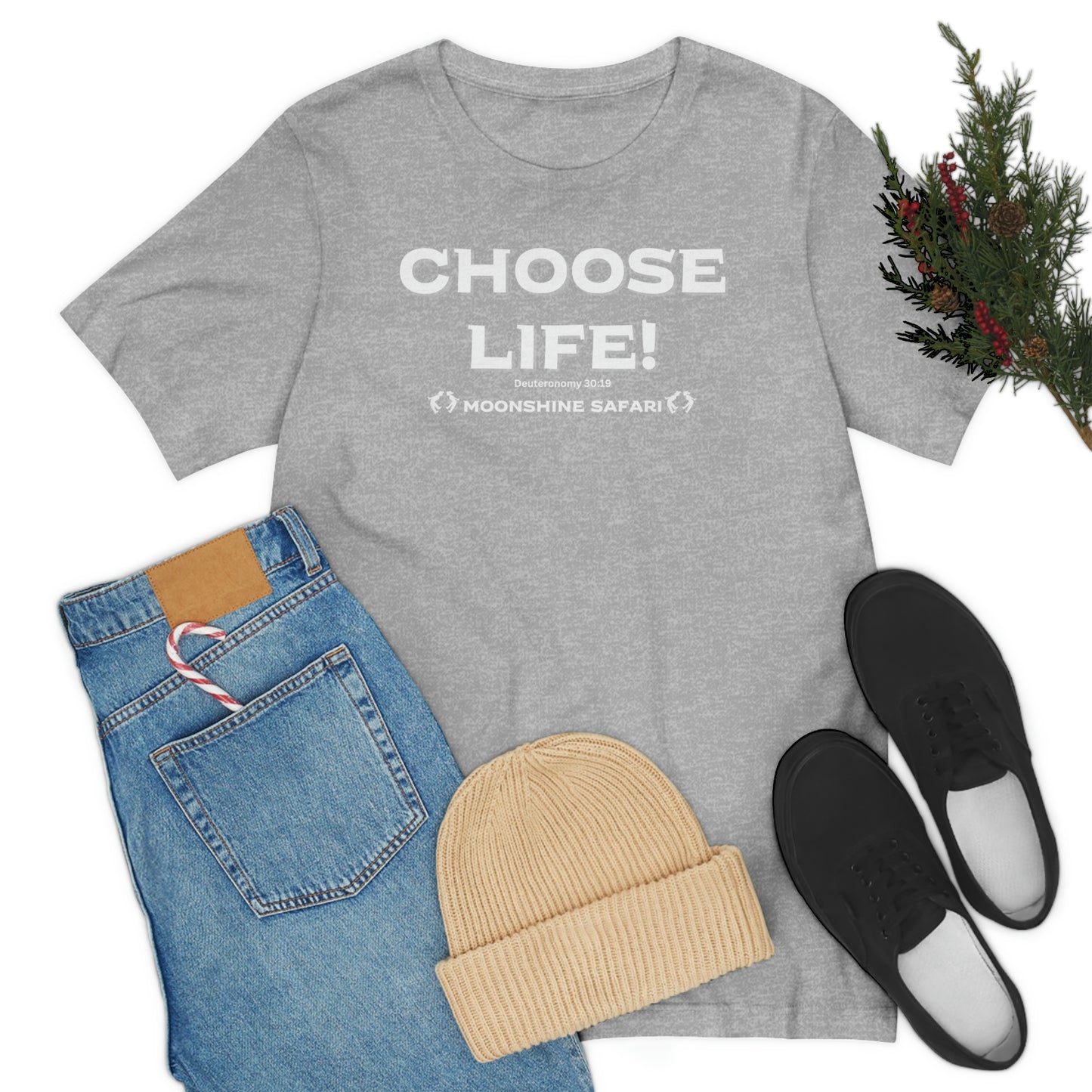 MoonShine Safari Choose Life! Unisex Jersey Short Sleeve Tee