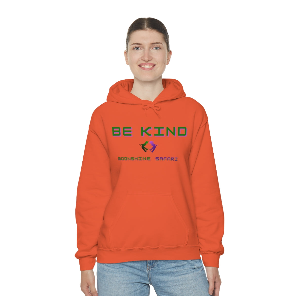 MoonShine Safari Be Kind Unisex Heavy Blend™ Hooded Sweatshirt