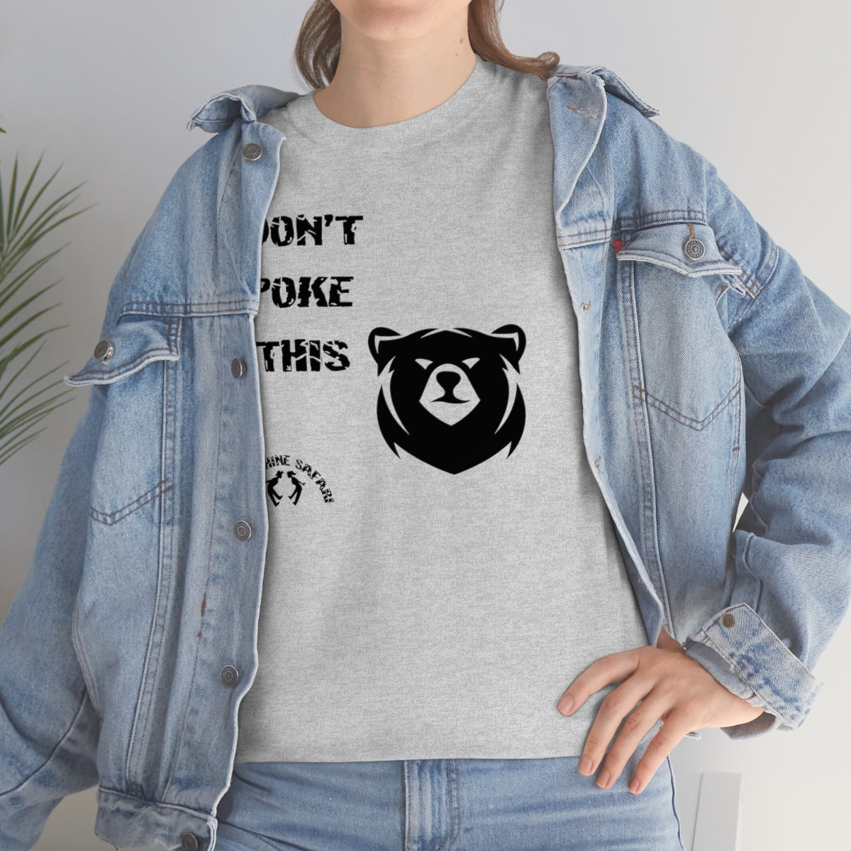 MoonShine Safari Dont Poke Unisex Heavy Cotton Tee