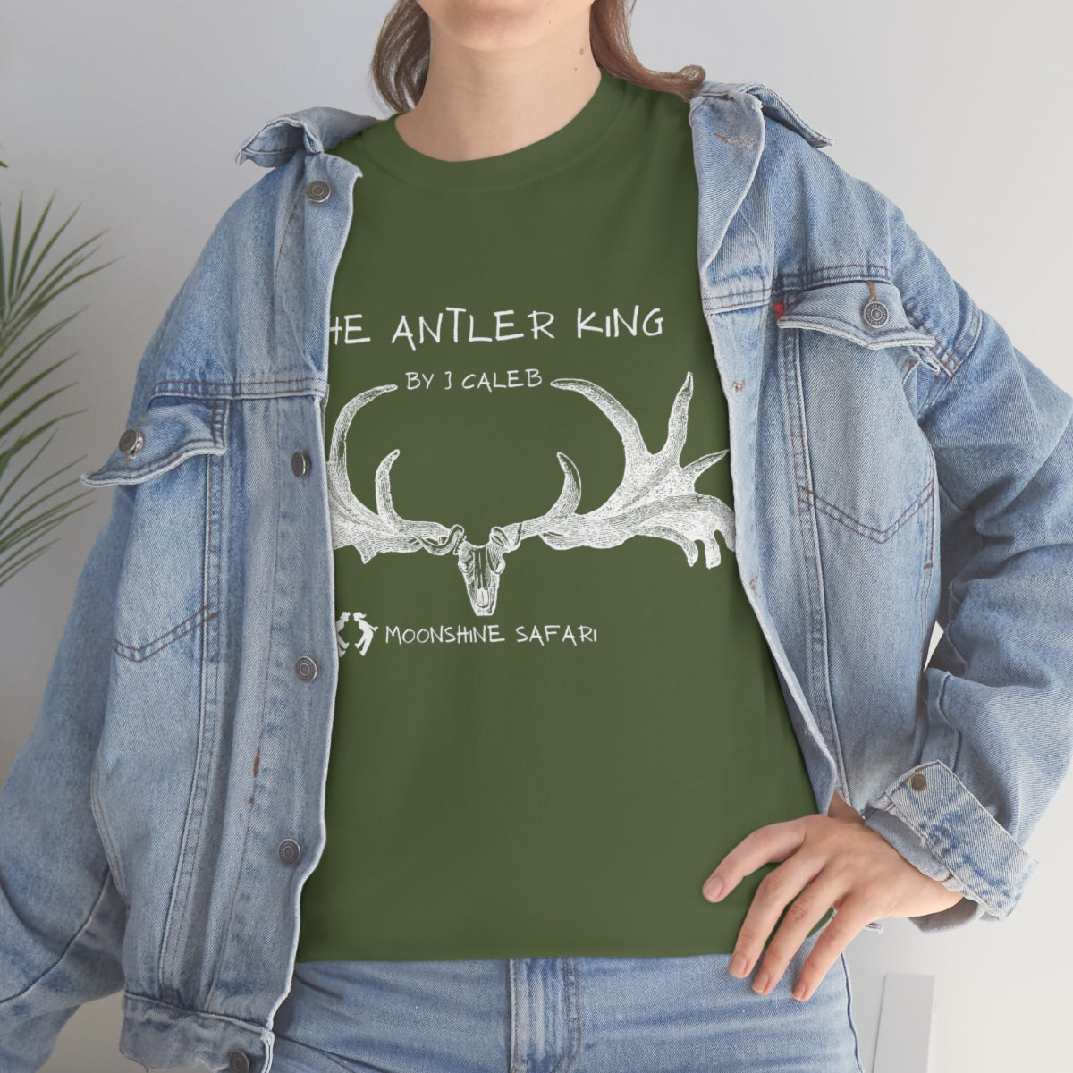 Antler King by J Caleb Unisex Heavy Cotton Tee