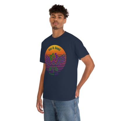 MoonShine Safari "Sun" Rise & Shine Unisex Heavy Cotton Tee