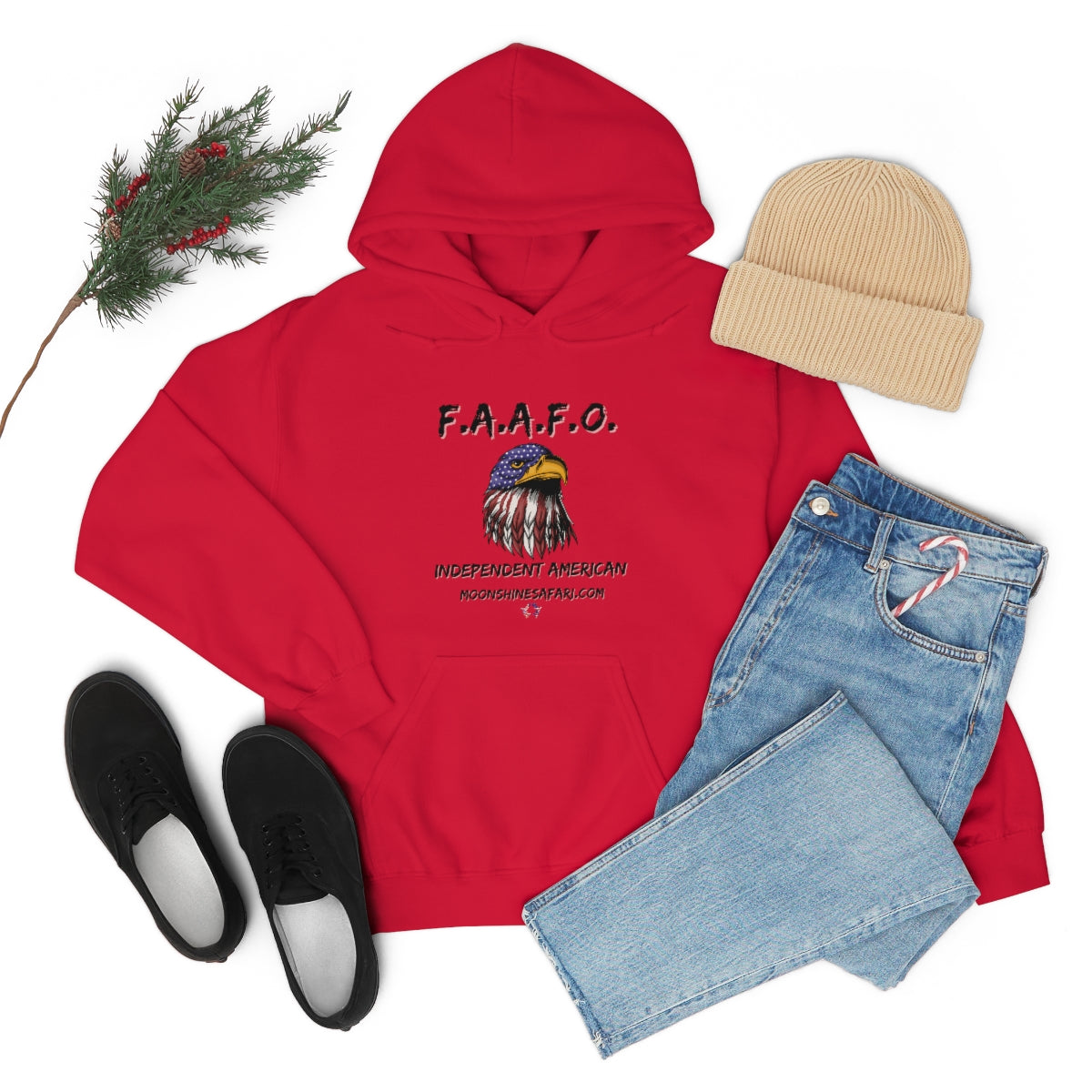 MoonShine Safari F.A.A.F.O. Unisex Heavy Blend™ Hooded Sweatshirt