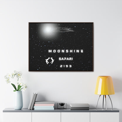 MoonShine Safari Spaceship Gallery Canvas Wraps, Horizontal Frame