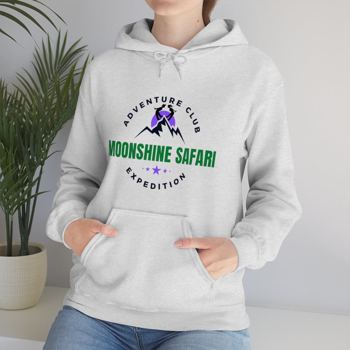 MoonShine Safari Expedition Unisex Heavy Blend™ Hooded Sweatshirt