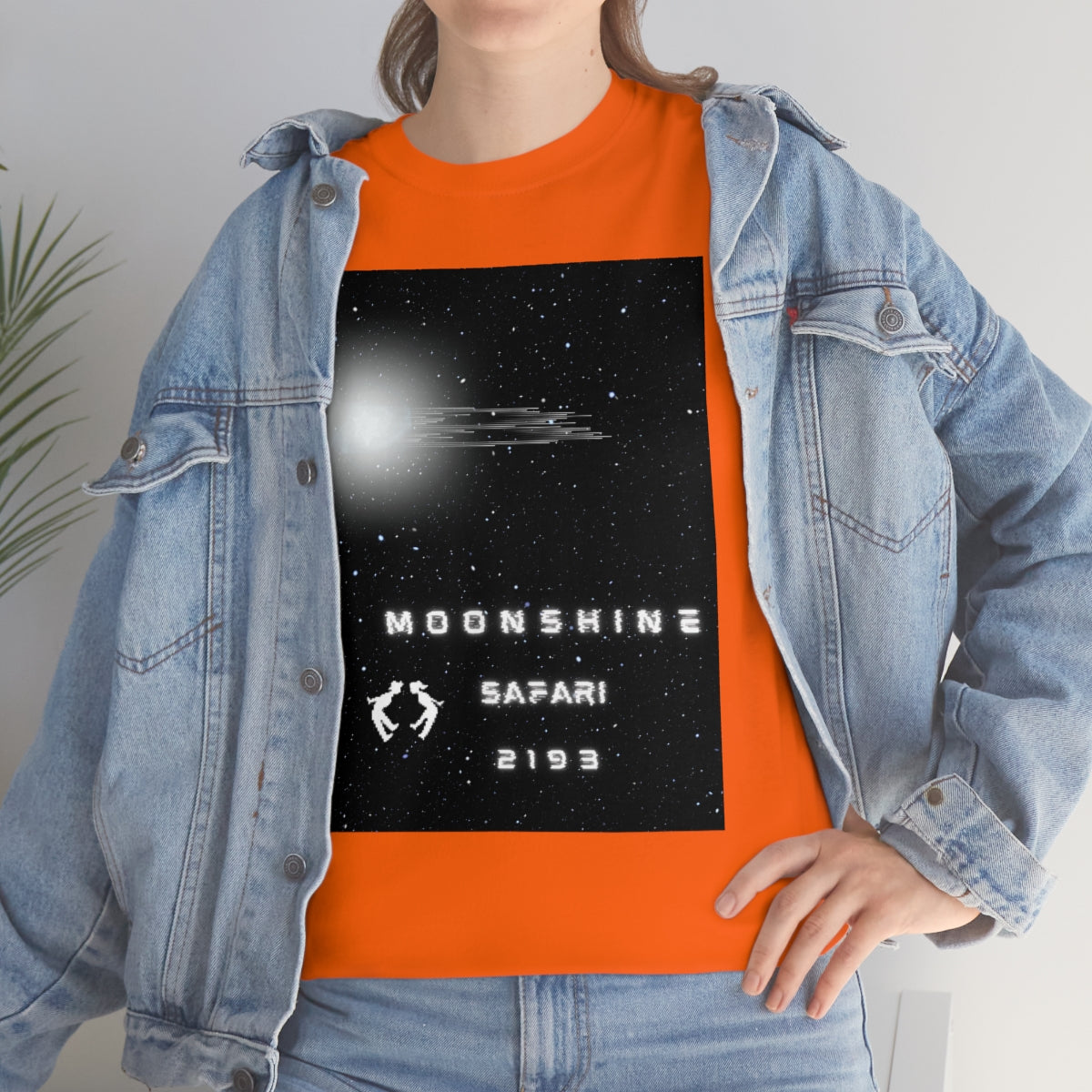 MoonShine Safari Spaceship Unisex Heavy Cotton Tee