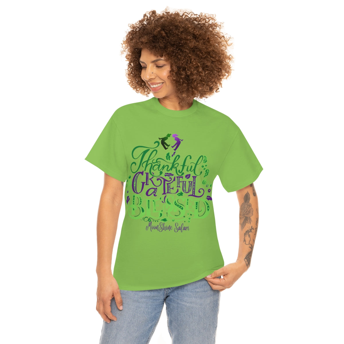 MoonShine Safari Grateful Unisex Heavy Cotton Tee