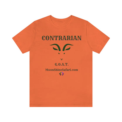 MoonShine Safari Contrarian Unisex Jersey Short Sleeve Tee