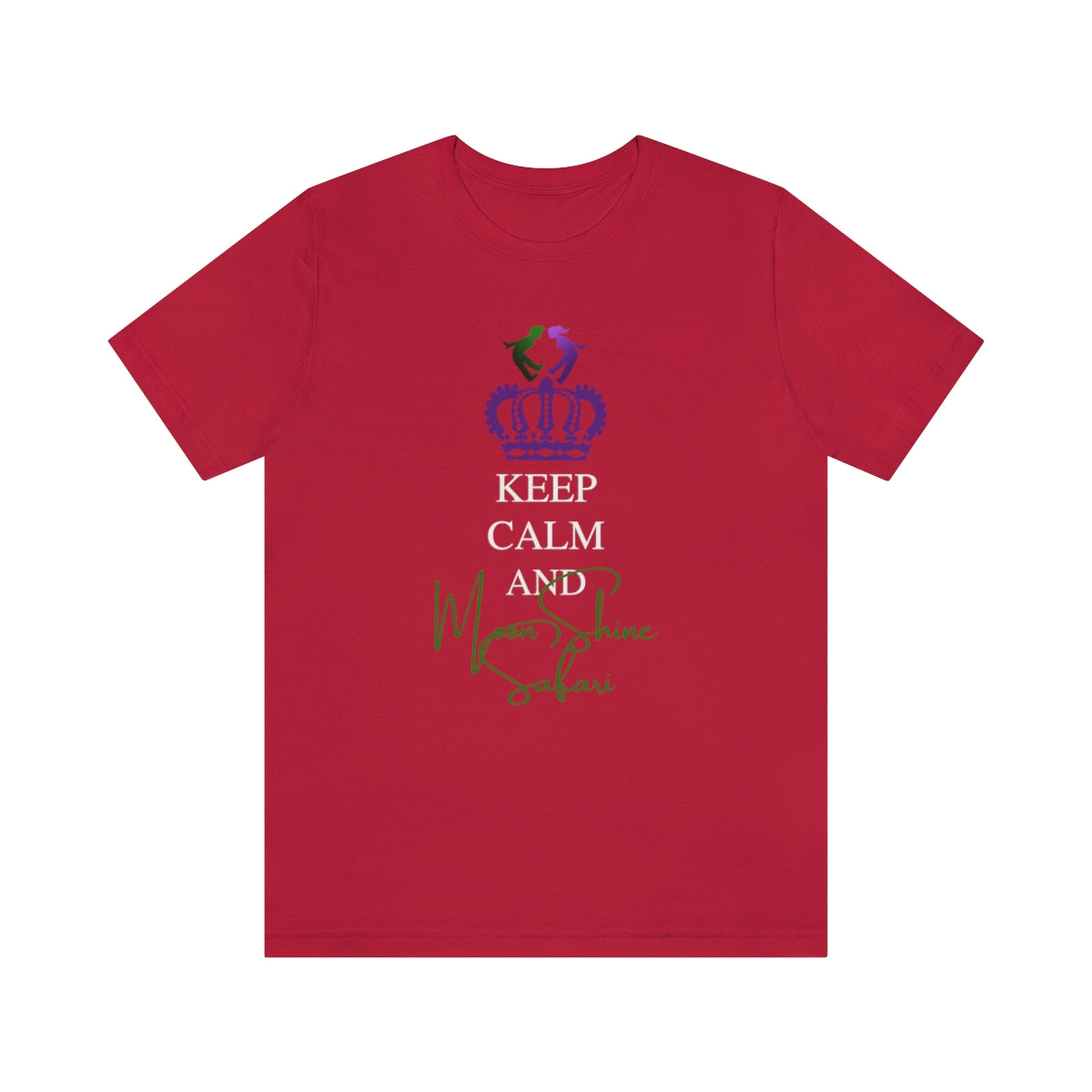 MoonShine Safari Keep Calm Unisex Jersey Short Sleeve Tee