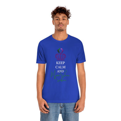 MoonShine Safari Keep Calm Unisex Jersey Short Sleeve Tee