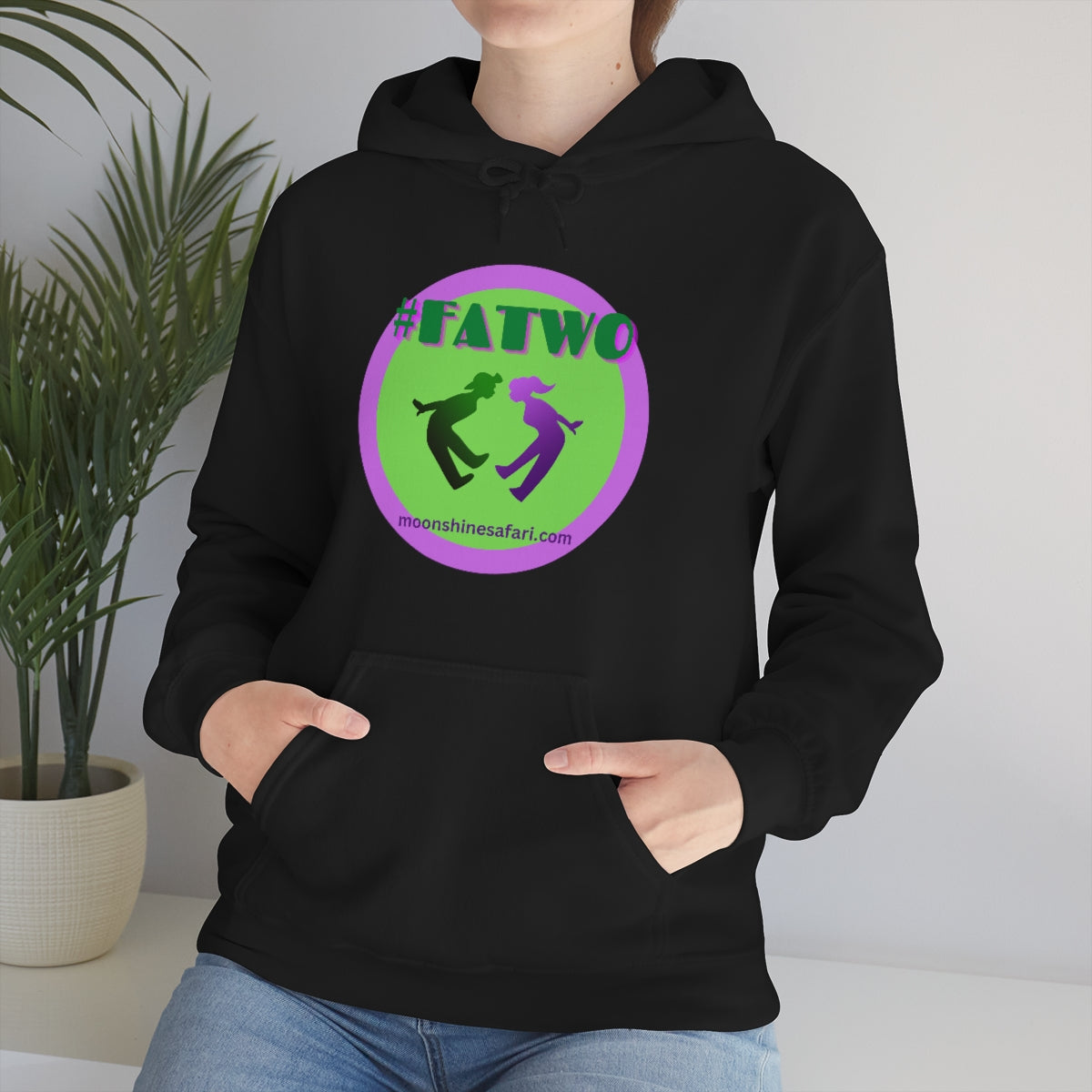 #FATWO MoonShine Safari Unisex Heavy Blend™ Hooded Sweatshirt