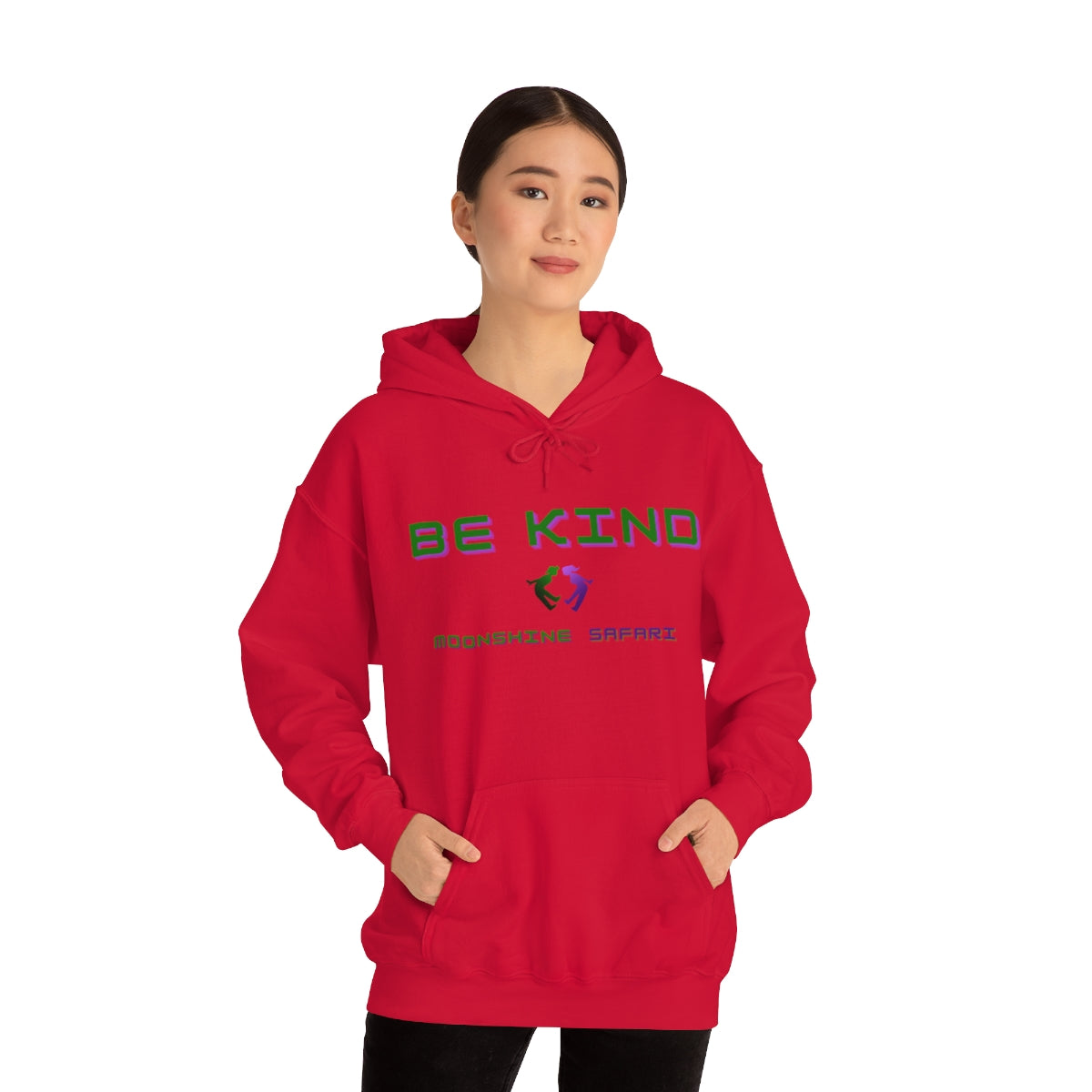 MoonShine Safari Be Kind Unisex Heavy Blend™ Hooded Sweatshirt