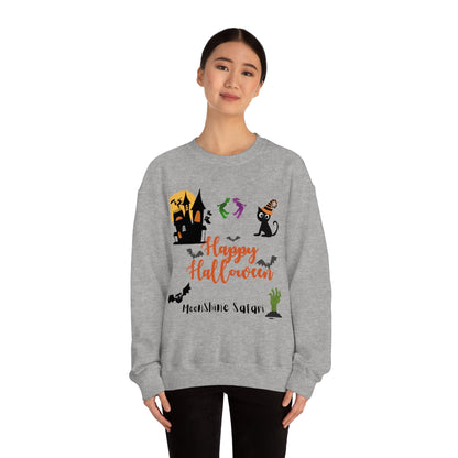 MoonShine Safari Halloween Unisex Heavy Blend™ Crewneck Sweatshirt