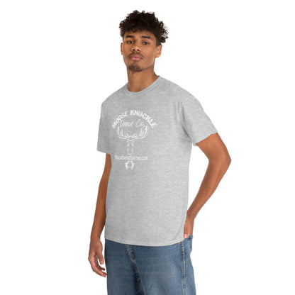 MoonShine Safari Moose Knuckle Dance Co Unisex Heavy Cotton Tee