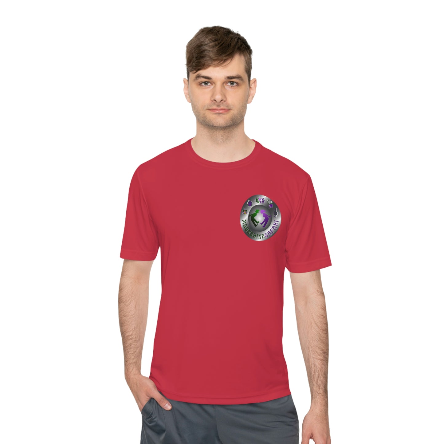 MoonShine Safari Logo Unisex Moisture Absorbing Tee