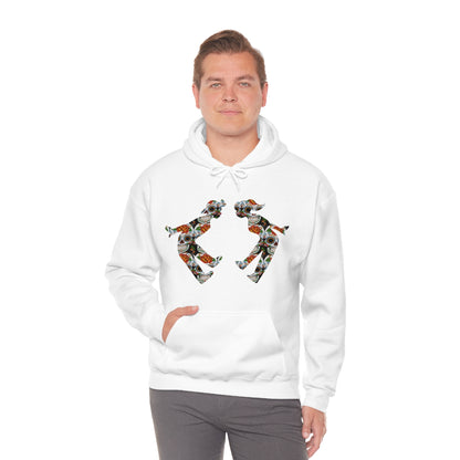 MoonShine Safari Sugar Skull Unisex Heavy Blend™ Hooded Sweatshirt