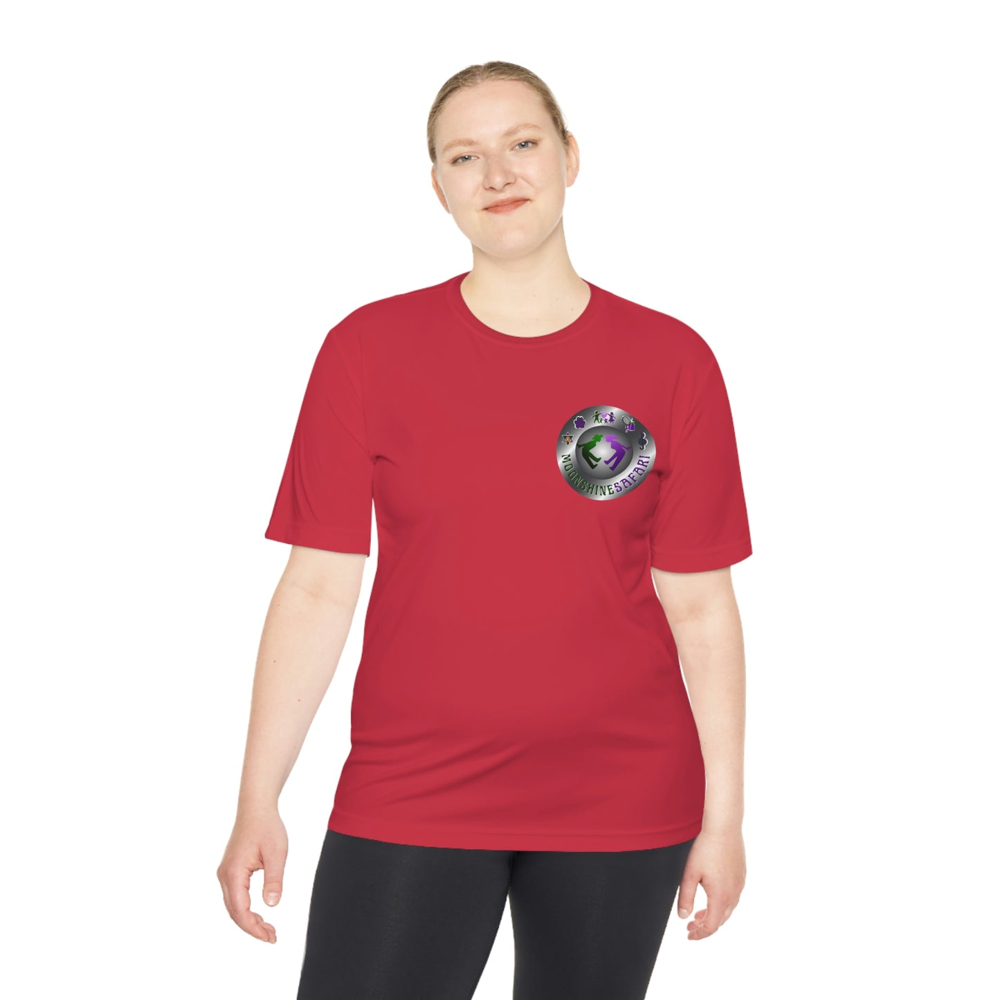 MoonShine Safari Logo Unisex Moisture Absorbing Tee